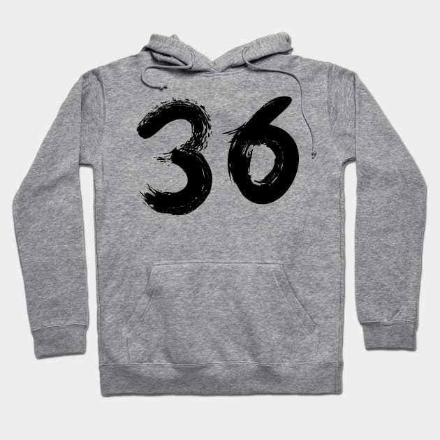 Number 36 Hoodie by Erena Samohai